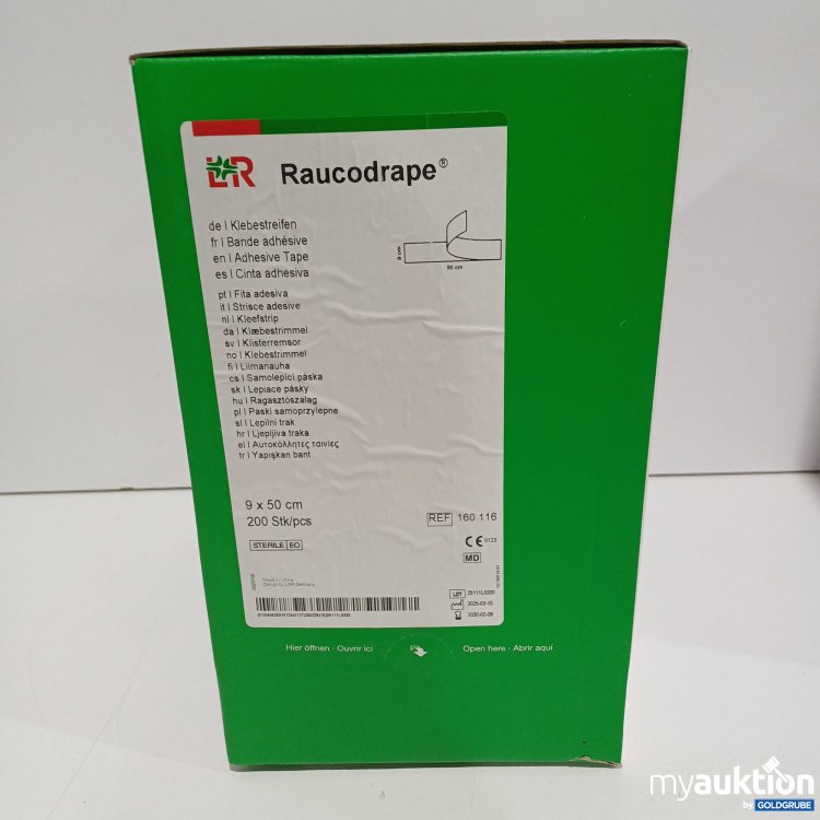 Artikel Nr. 899016: LR Raucodrape pro, Klebestreifen, 9x50cm, 200Stk