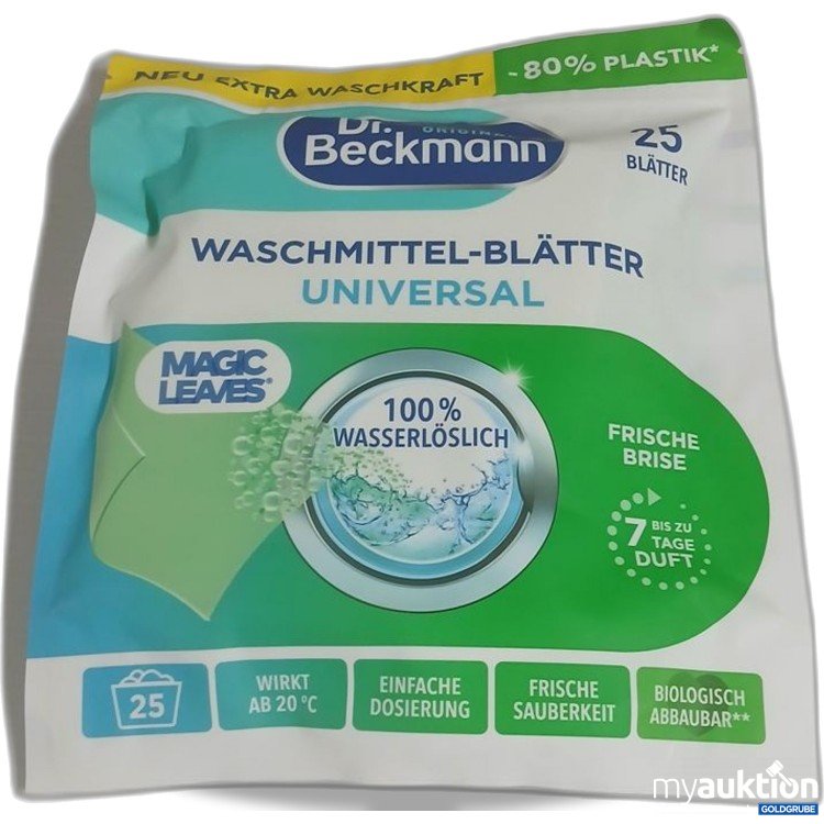 Artikel Nr. 922016: Dr. Beckmann Waschmittel-Blätter Universal