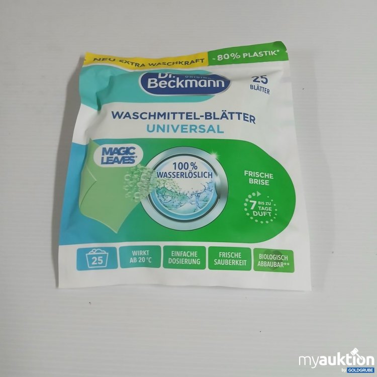 Artikel Nr. 922016: Dr. Beckmann Waschmittel-Blätter Universal