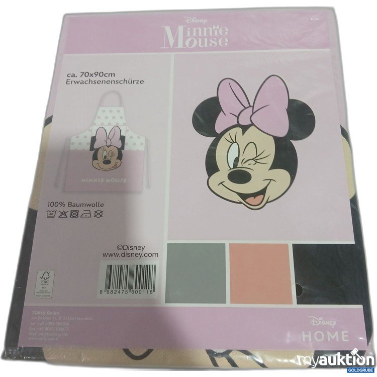 Artikel Nr. 929016: Disney Minnie Mouse Erwachsenenschürze ca. 70x90cm 
