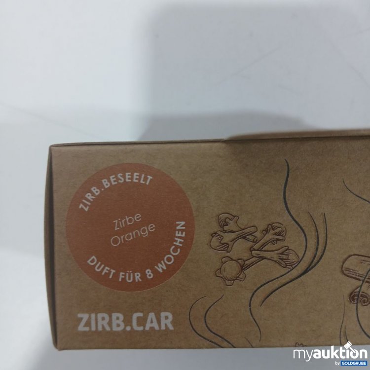 Artikel Nr. 962016: ZIRB Duftspender Zirbe Orange Auto