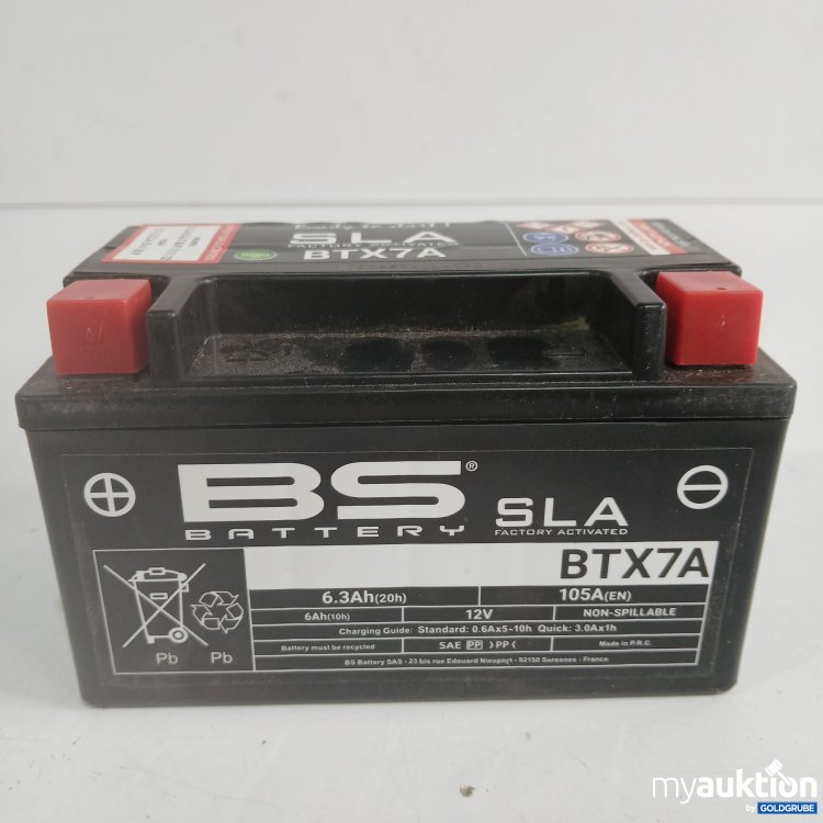 Artikel Nr. 974016: BS Battery SLA BTX7A 6.3Ah 12V 