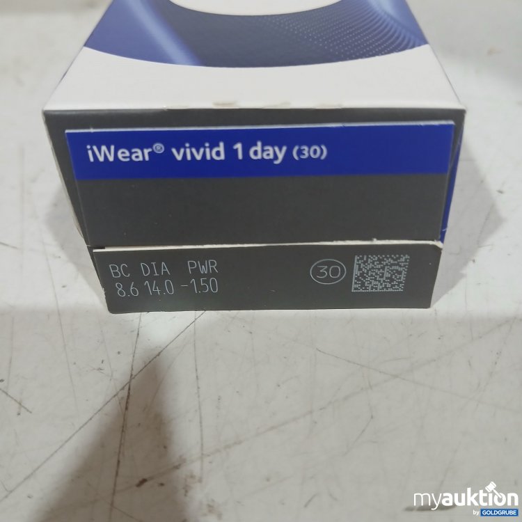Artikel Nr. 997016 Artikel Nr. 997016: iWear Vivid 30 daily Lenses -1.50