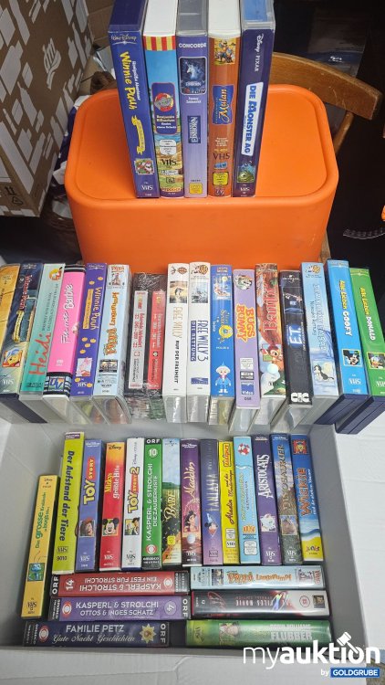 Artikel Nr. 397017: VHS- Kassetten, zu 95% Kinderfilme