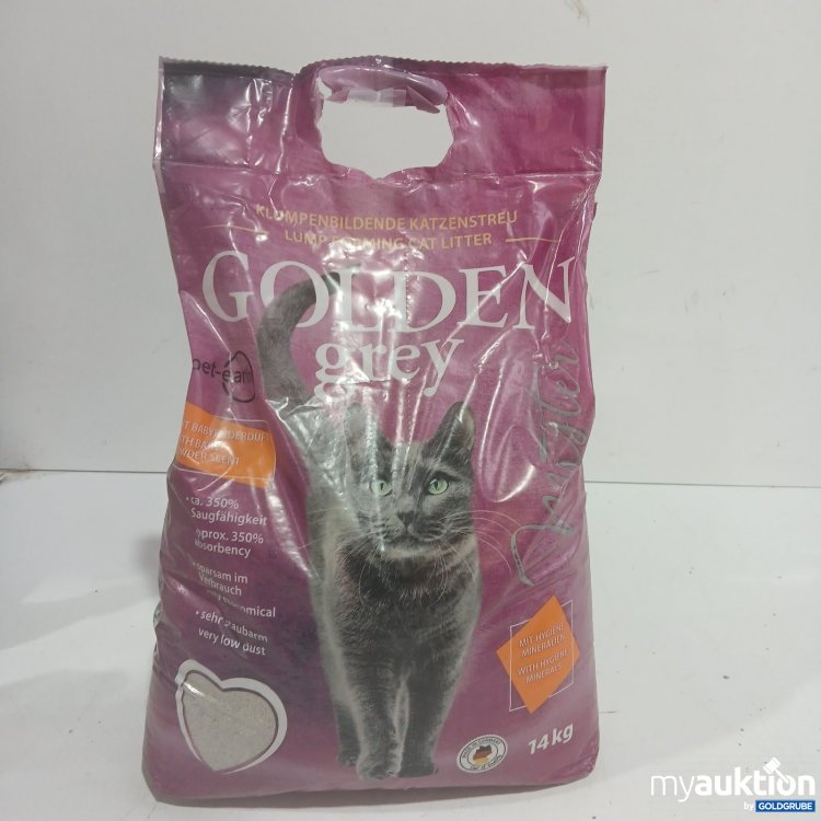 Artikel Nr. 465017: Golden Grey Katzenstreu 14 kg