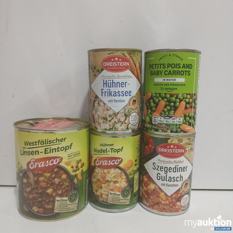 Artikel Nr. 479017 Artikel Nr. 479017: Diverse Lebensmittel Dosen 4x400g 1x800g