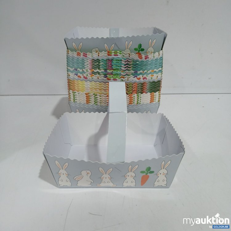 Artikel Nr. 524017: Papier Oster Körbchen ca. 17x14cm 