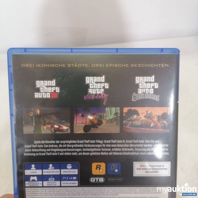 Artikel Nr. 718017: PS4 Grand theft auto The Trilogy 