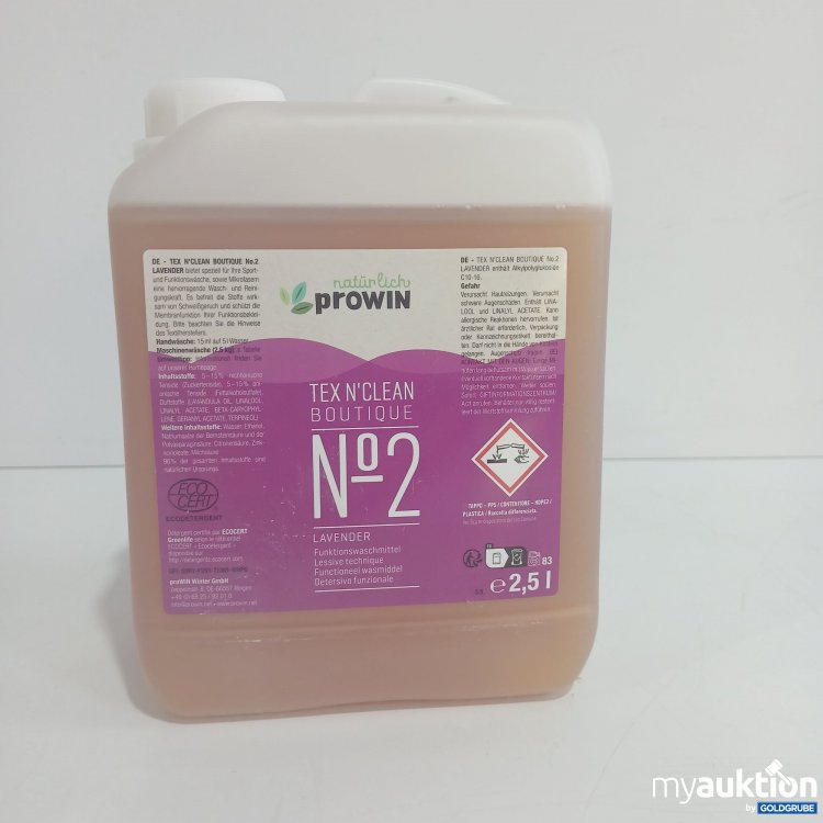 Artikel Nr. 845017 Artikel Nr. 845017: Prowin TeX N'clean Boutique Lavender N2 2,5L