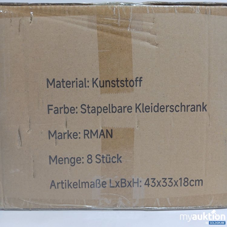 Artikel Nr. 865017: Rman Kleiderschrank Organizer LxBxH 43x33x18cm 