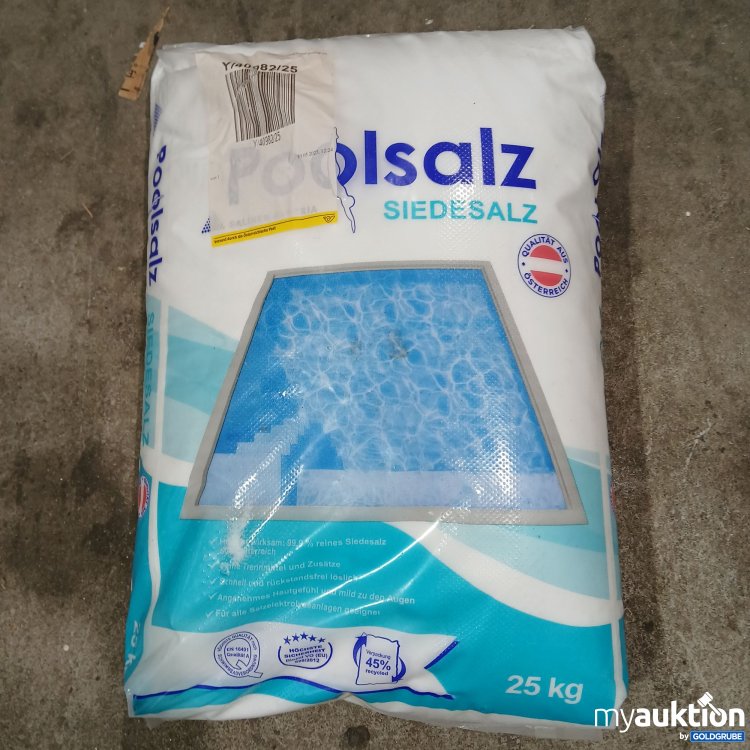 Artikel Nr. 866017: Poolsalz 25kg 