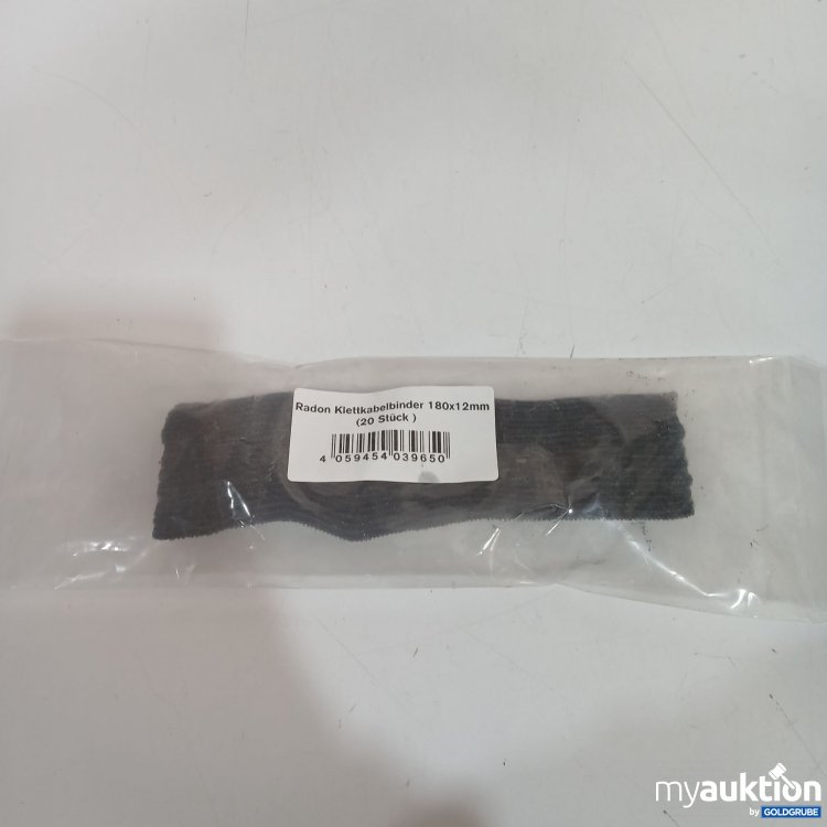 Artikel Nr. 876017: Radon Klettkabelbinder 180x12mm 20Stk 