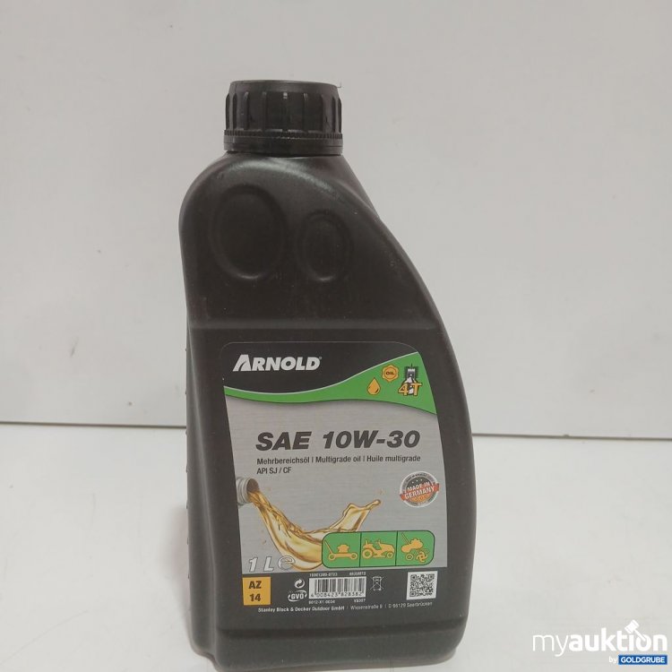 Artikel Nr. 938017: ARNOLD SAE 10W-30 Mehrbereichsöl 1 l