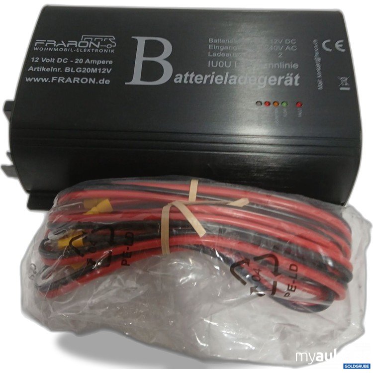 Artikel Nr. 960017: FRARON Wohnmobil Elektronik Automatikladegerät 12 Volt 