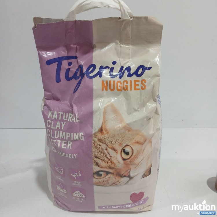 Artikel Nr. 973017: Tigerino Nuggies Natural Clay clumping litter 14L