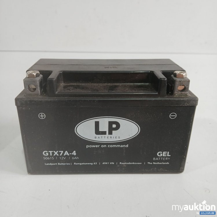 Artikel Nr. 974017: LP Batteries GTX7A-4 12V 6Ah 