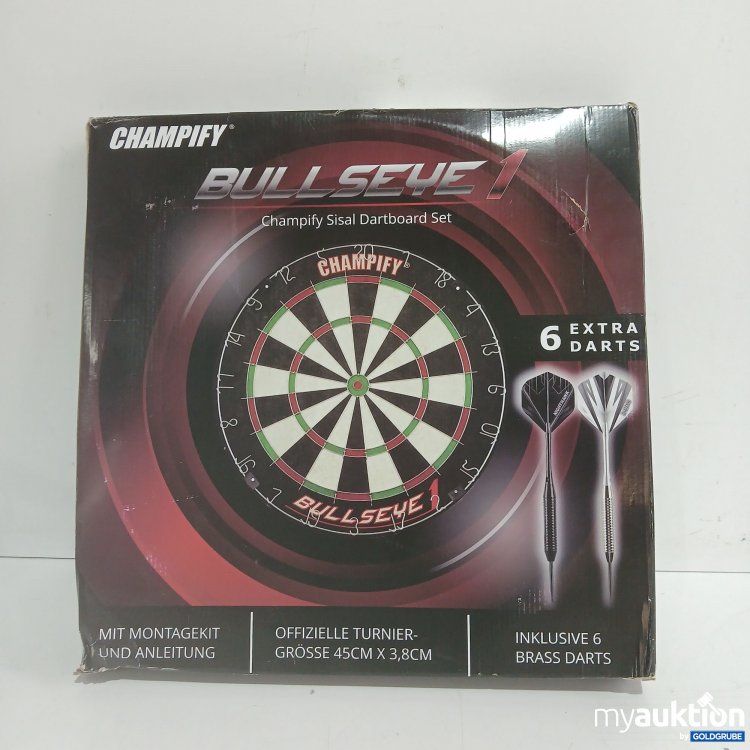 Artikel Nr. 979017 Artikel Nr. 979017: Champify Bullseye 1 Champify Sisal Dartboard Set