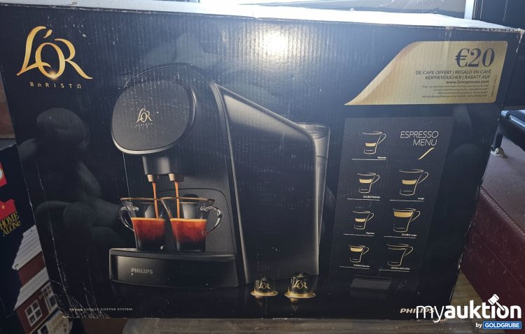 Artikel Nr. 394018 Artikel Nr. 394018: Philips L'or Barista , neue Kapselmaschine