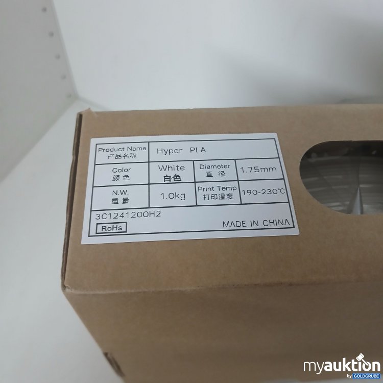 Artikel Nr. 819018 Artikel Nr. 819018: Creality Hyper Series PLA White 1.75mm 1kg