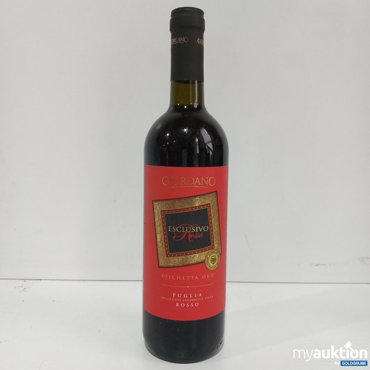 Artikel Nr. 821018 Artikel Nr. 821018: Giordano Esclusivo Rosso Etichetta Oro 75cl