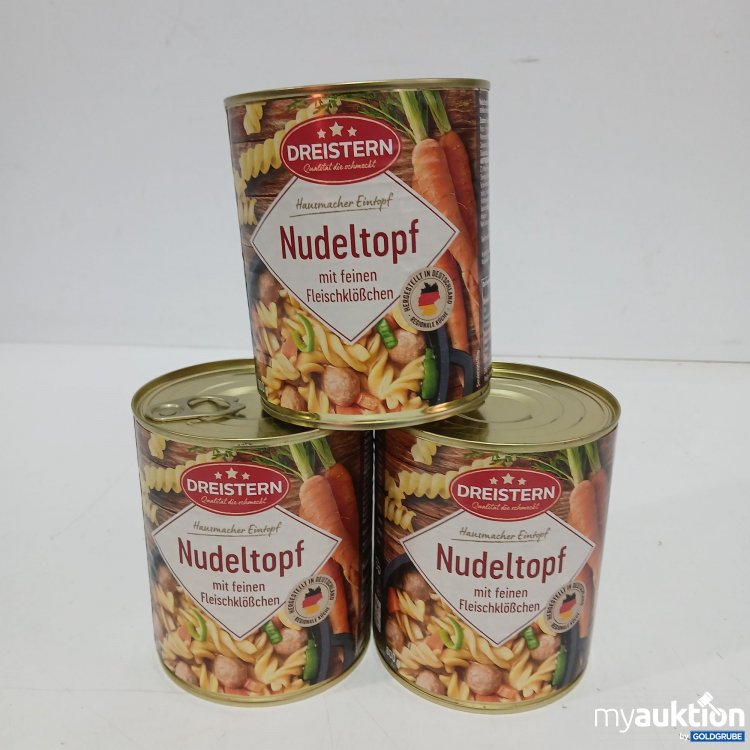 Artikel Nr. 897018: Dreistern Nudeltopf 3x 800g