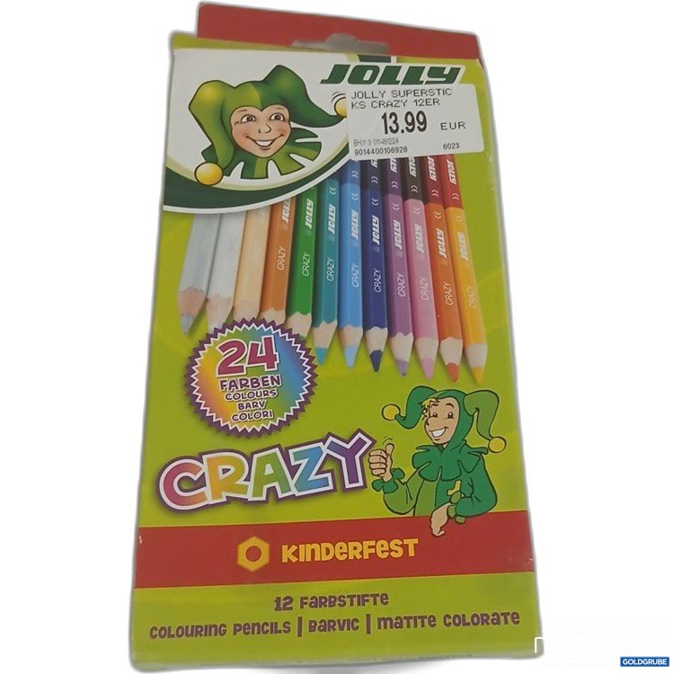 Artikel Nr. 922018: Jolly Crazy Farbige Buntstifte 12 Stück