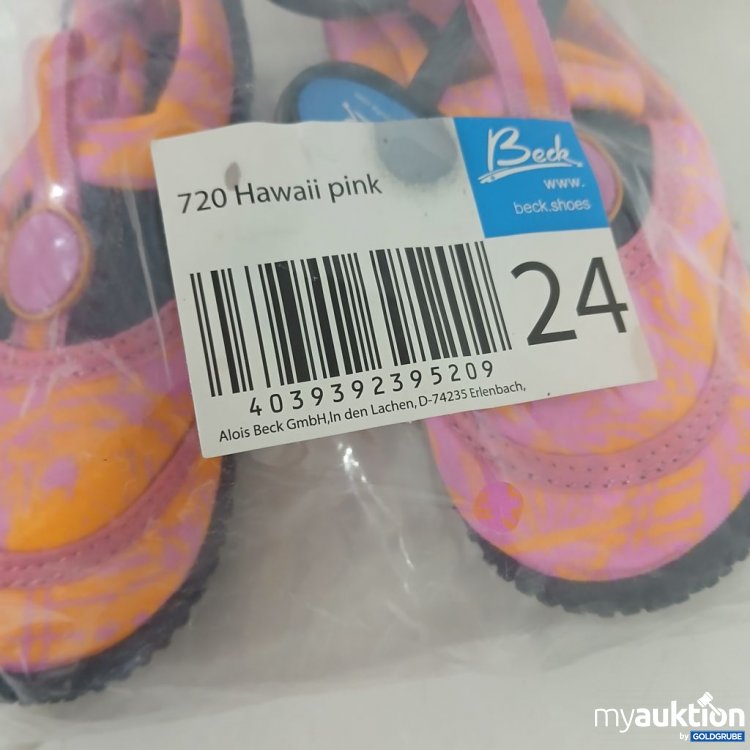 Artikel Nr. 930018: Beck 720 Hawaii pink Badeschuhe