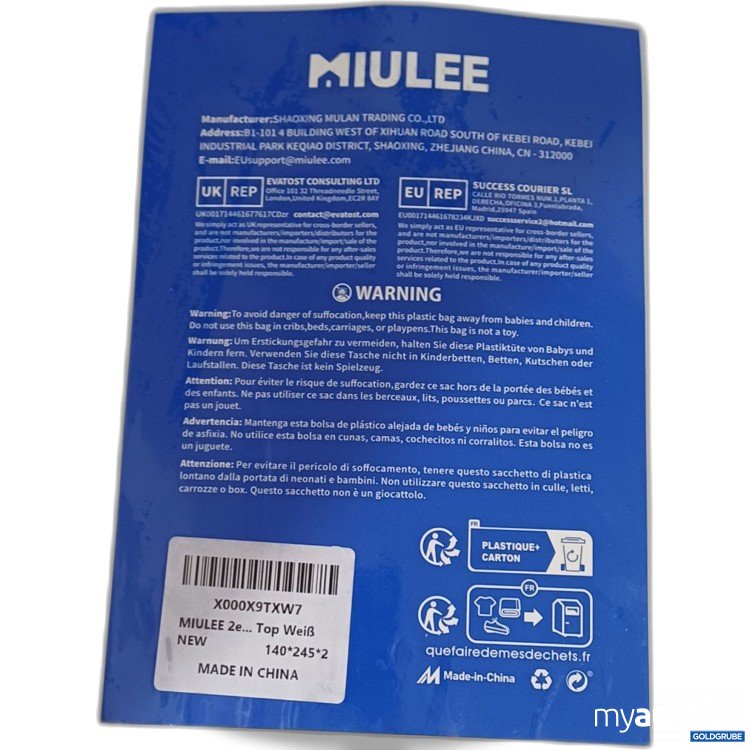 Artikel Nr. 932018 Artikel Nr. 932018: MIULEE zweiteiligen Vorhang-Sets, 2xWeiß, 140x245cm