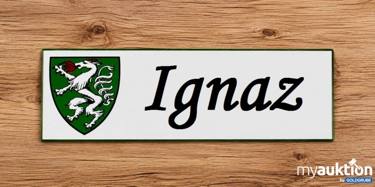 Artikel Nr. 937018 Artikel Nr. 937018: Blechschild