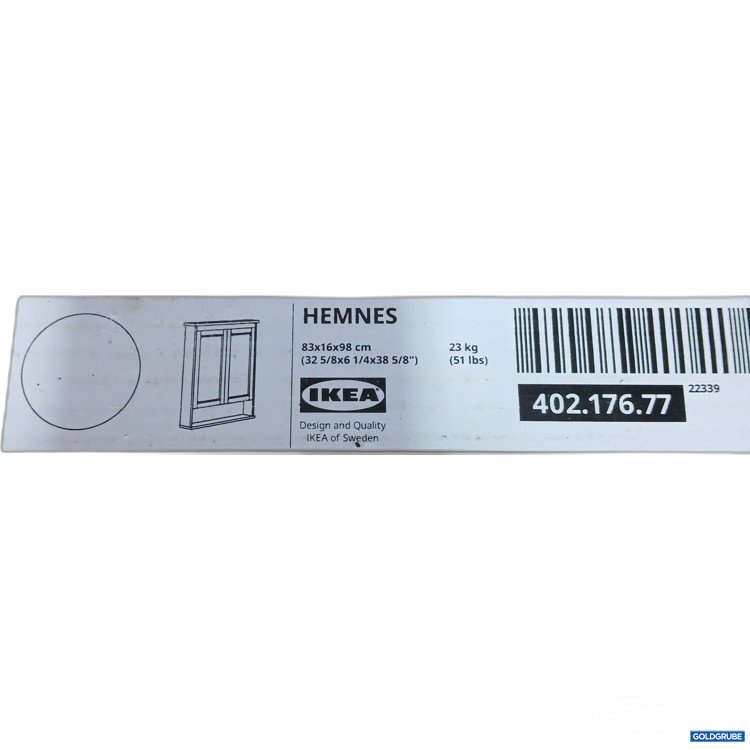 Artikel Nr. 958018: Ikea Hemnes weiß 83x16x98cm 402.176.77 