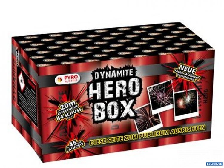 Artikel Nr. 340019: Hero Box Feuerwerks Batterie