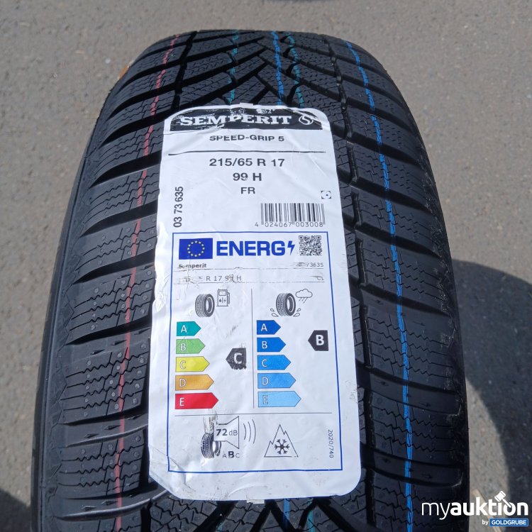 Artikel Nr. 438019 Artikel Nr. 438019: Semperit Speed Grip 5 215/65R17 99H