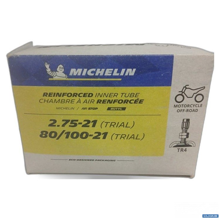 Artikel Nr. 448019 Artikel Nr. 448019: Michelin Motorrad Schlauch 2.75-21 / 80/100-21 TR4