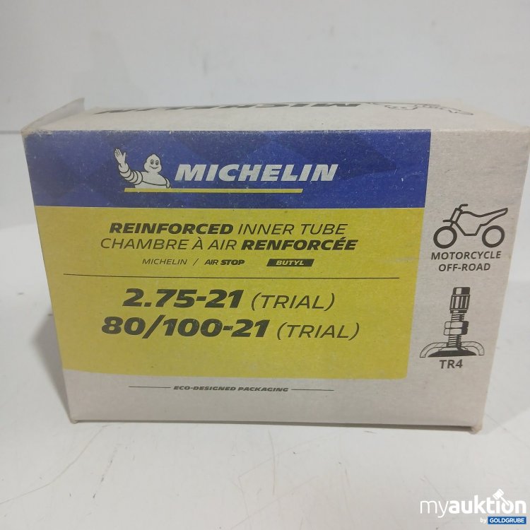 Artikel Nr. 448019 Artikel Nr. 448019: Michelin Motorrad Schlauch 2.75-21 / 80/100-21 TR4