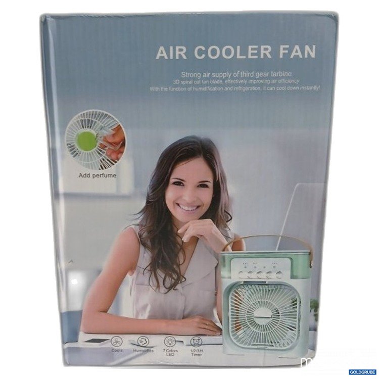 Artikel Nr. 467019 Artikel Nr. 467019: Air Cooler Fan Tischventilator mit Luftbefeuchter und LED
