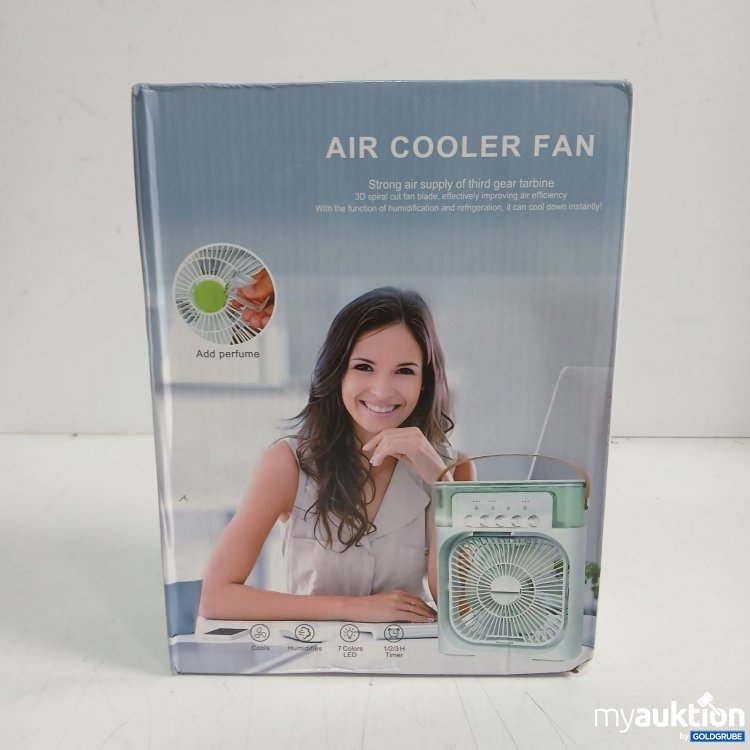 Artikel Nr. 467019 Artikel Nr. 467019: Air Cooler Fan Tischventilator mit Luftbefeuchter und LED