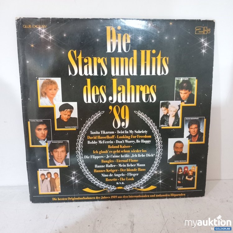 Artikel Nr. 470019 Artikel Nr. 470019: Die Stars und Hits des Jahres '89 Doppel Schallplatte