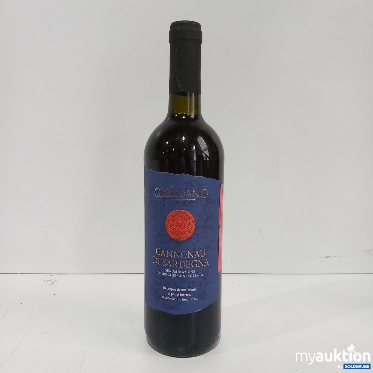 Artikel Nr. 821019 Artikel Nr. 821019: Giordano Cannonau di Sardegna 75cl