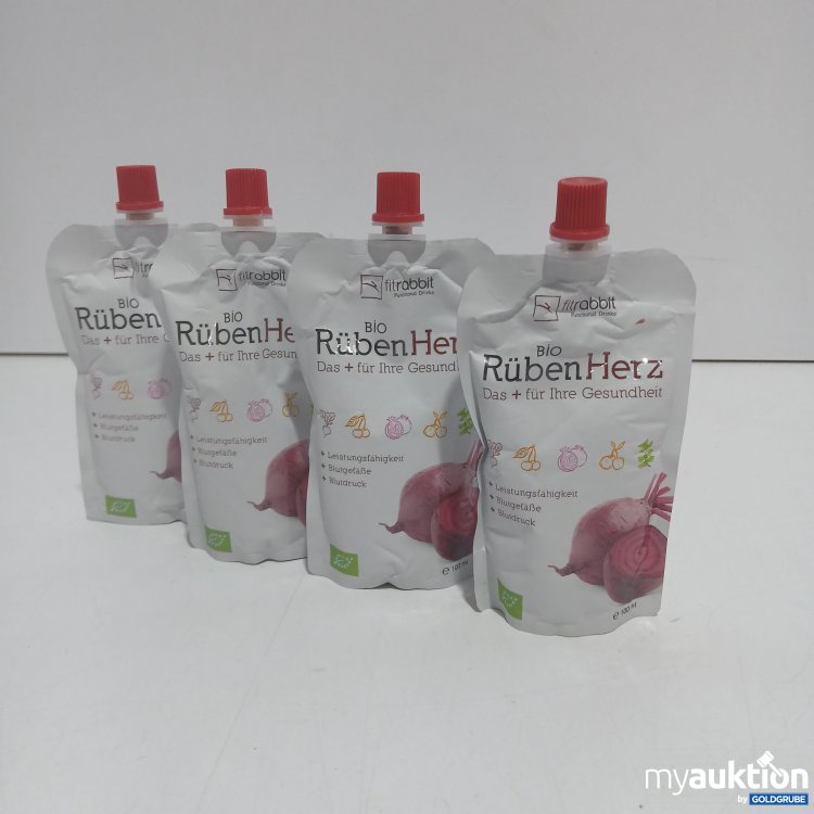Artikel Nr. 871019 Artikel Nr. 871019: FitRabbit Bio RübenHerz 4x100ml