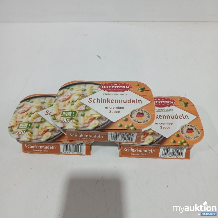 Artikel Nr. 897019 Artikel Nr. 897019: Dreistern Schinkennudeln in cremiger Sauce 3x 280g