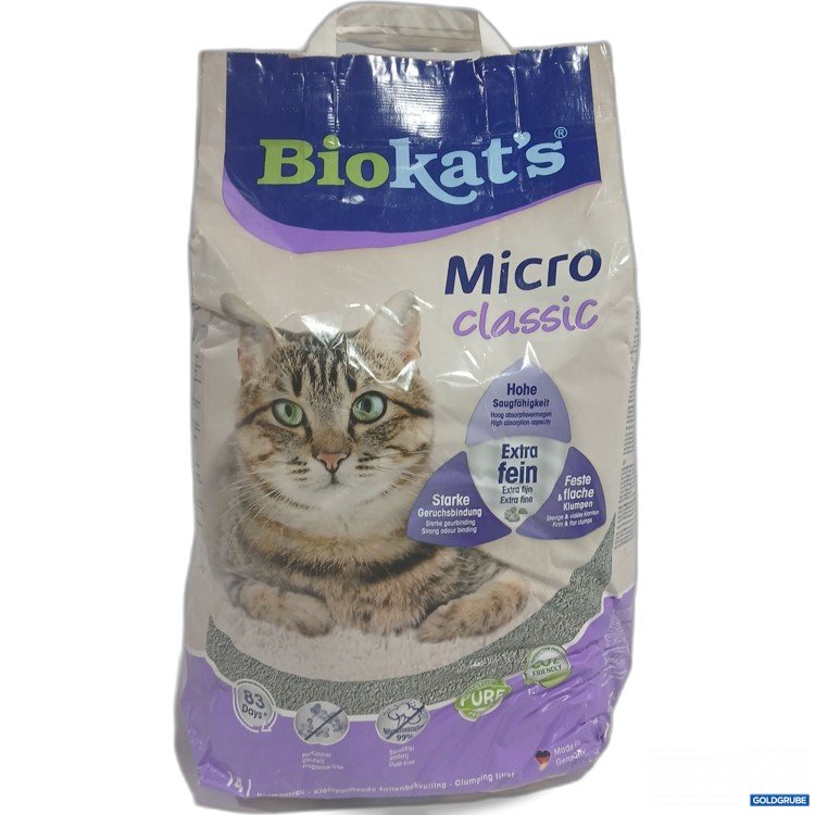 Artikel Nr. 951019 Artikel Nr. 951019: Bio Kats Micro Classic Katzenstreu 14L