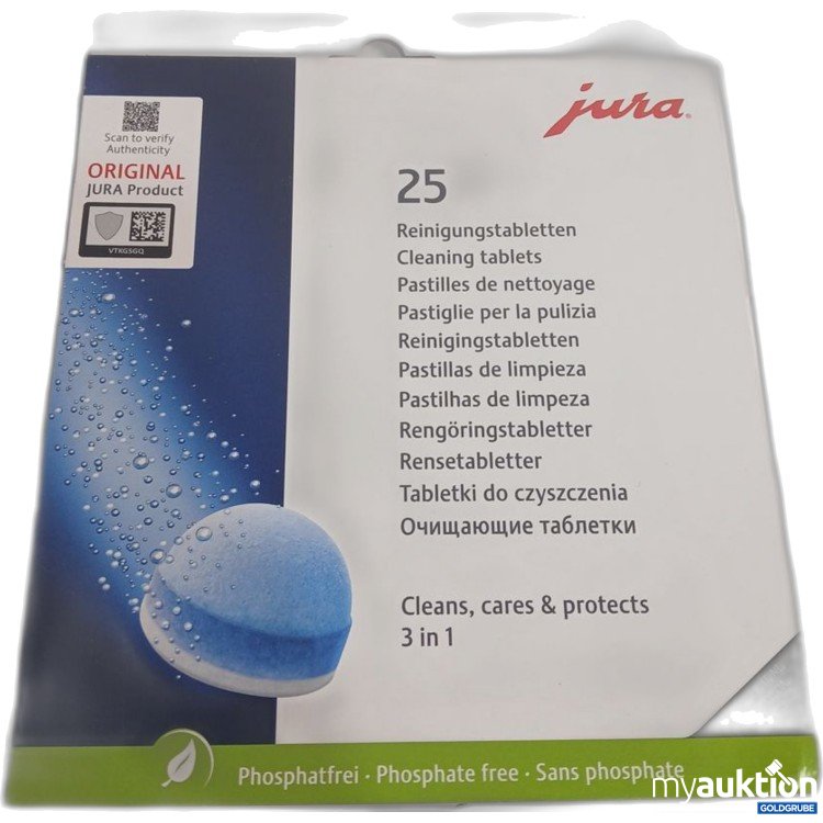 Artikel Nr. 953019: Jura Reinigungstabletten 25 Stück