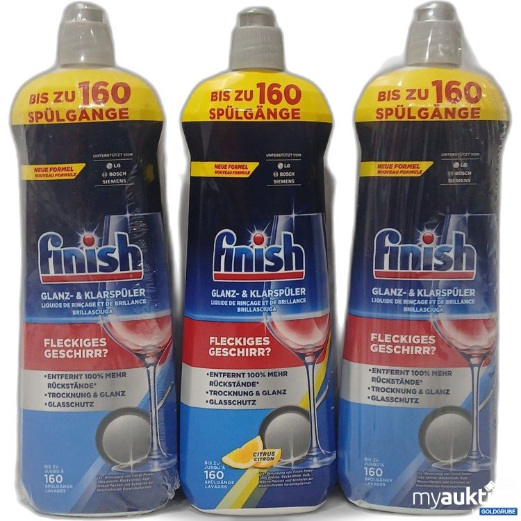 Artikel Nr. 972019: Finish Glanz&Klarspüler 3×800ml 