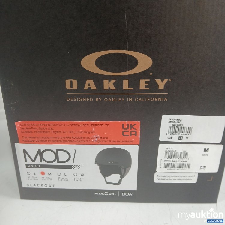 Artikel Nr. 974019: Oakley Helm schwarz 