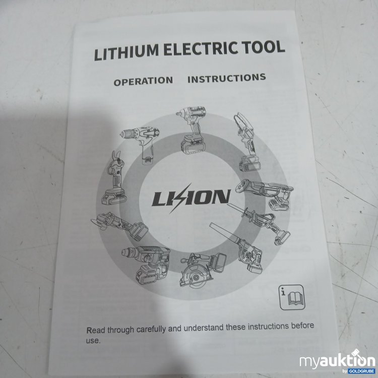 Artikel Nr. 447020 Artikel Nr. 447020: Lithium electric Tool