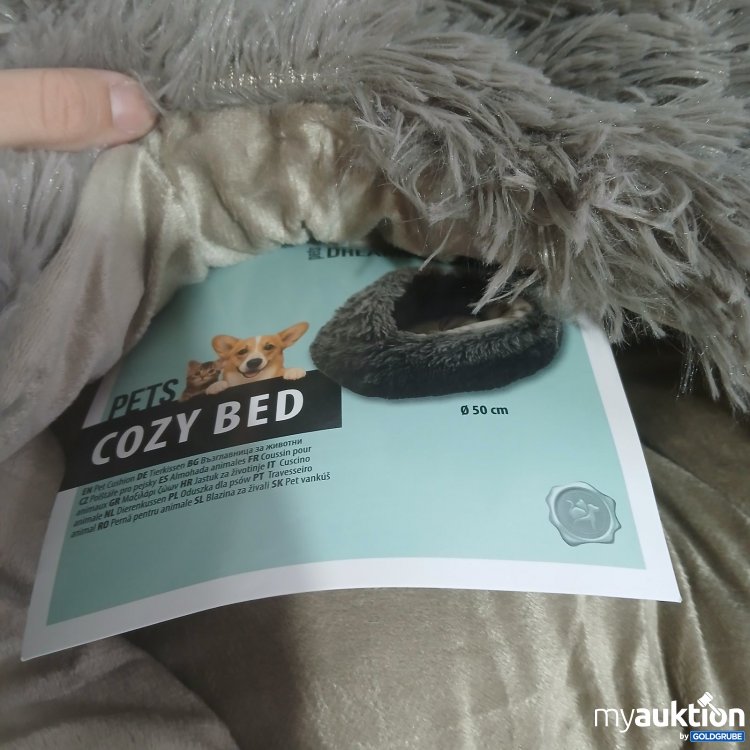 Artikel Nr. 465020: Pets Cozy Bed Haustierbett Ø 50 cm braun
