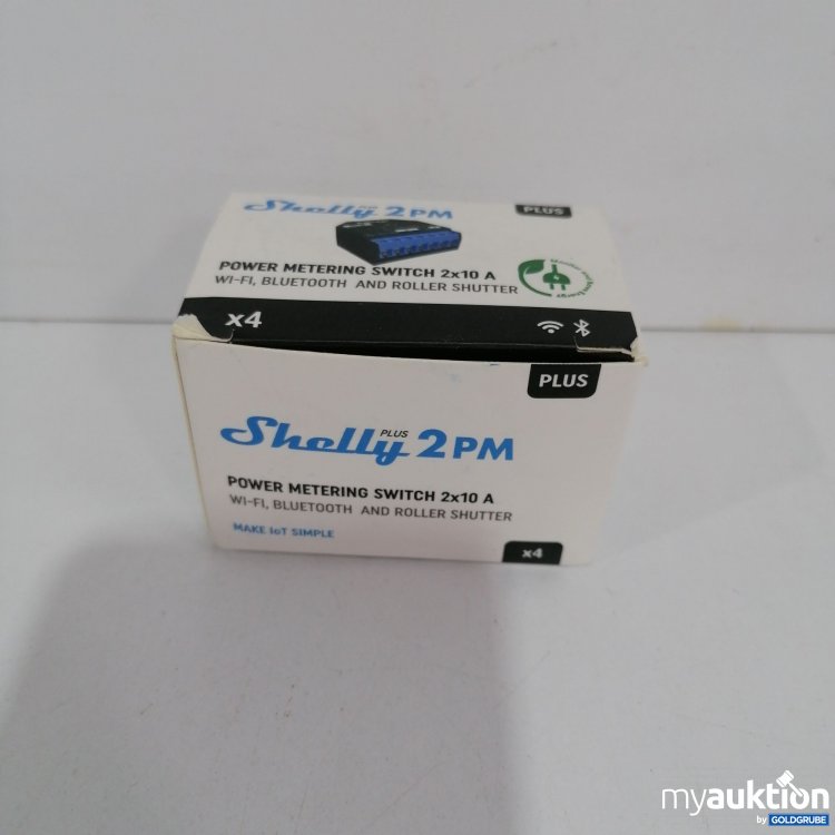 Artikel Nr. 826020 Artikel Nr. 826020: Shelly 2PM Power Metering Switch 2x10A, 4Stk.