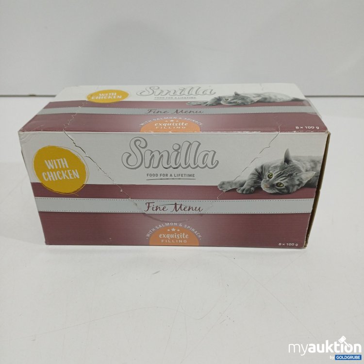 Artikel Nr. 895020: Smilla Katzenfutter 8x100g