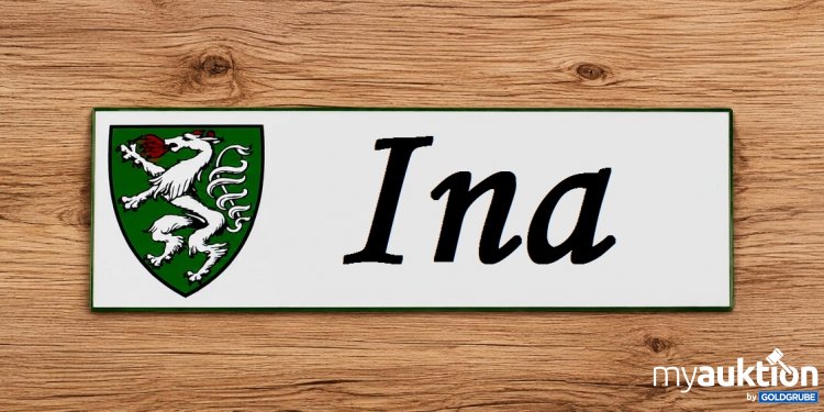 Artikel Nr. 937020 Artikel Nr. 937020: Blechschild