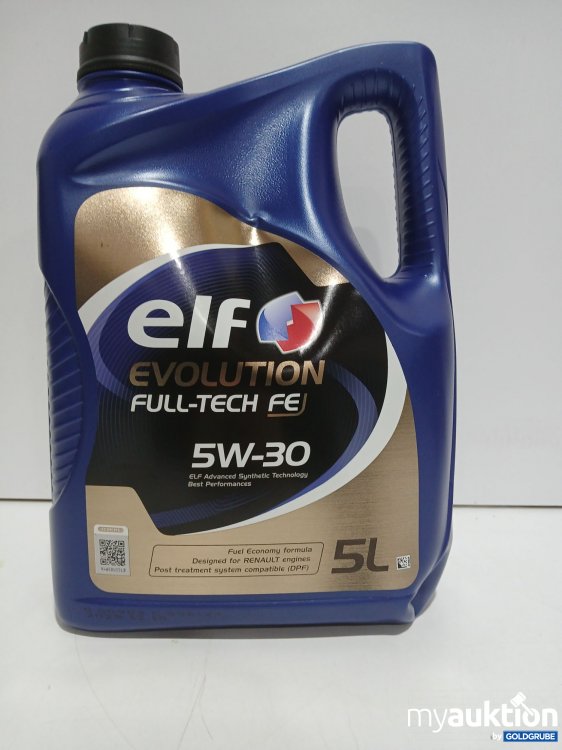 Artikel Nr. 960020: Elf Evolution full -tech FE 5W-30 5l 
